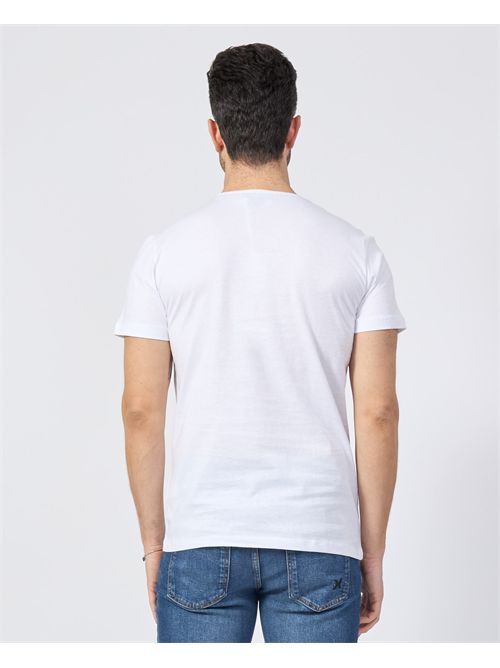 T-shirt en coton pour homme Yes Zee YES ZEE | T727-SG040107